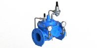Válvula de reducción azul del flujo de la presión de agua del diafragma con el piloto del acero inoxidable 304