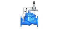 Válvula de alivio de presión de flujo de agua limpia resistente a la corrosión hecha de hierro dúctil