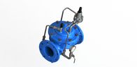 Valva de alivio de presión de agua sin fugas con azul RAL 5010 hierro dúctil para el sistema de agua