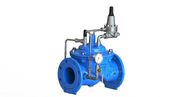Válvula de alivio y mantenimiento de la presión del agua con SS304 piloto para el sistema de agua limpia