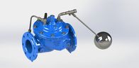 Válvula de control de flotación de goma de acero inoxidable EPDM hecha con materiales GGG50