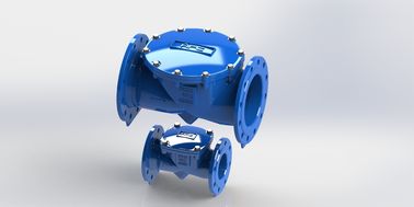 Válvula de control de disco de goma flexible con material de sellado EPDM para el rango de temperatura 0-80C