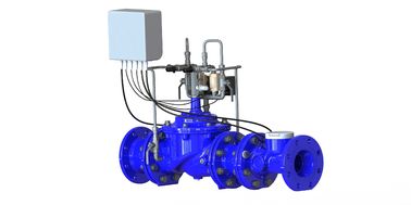 PN10 FBE cubrió la válvula de la gestión de la presión de agua con 24 reguladores del VDC