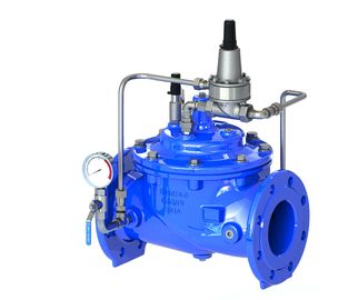Valvas de control de agua de hierro dúctil con asiento de carrocería EPDM y partes internas SS304 para agua limpia