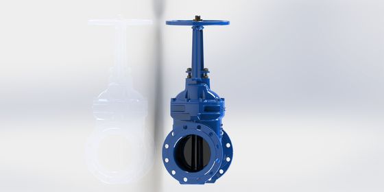 Válvula de puerta de agua con temperatura de -10°C a +80°C Baja pérdida de presión y alta resistencia al desgaste
