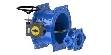 EPDM sello de hierro dúctil válvula mariposa 150 PSI tipo de presión nominal con brida