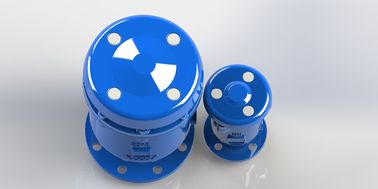 Válvula de aire combinada de hierro dúctil de triple función PN10/16/25 para aguas residuales