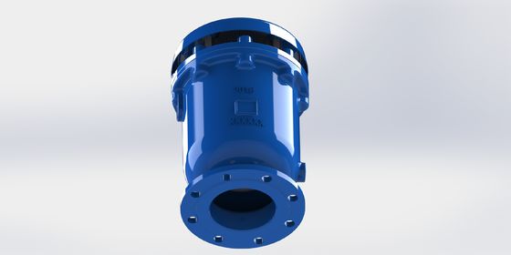 Válvula de liberación de aire combinada de hierro dúctil con flotador de acero inoxidable y sello de asiento resiliente para sistemas de fluidos