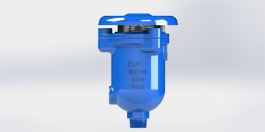 Válvula de aire combinada de hierro dúctil de triple función PN10/16/25 para aguas residuales