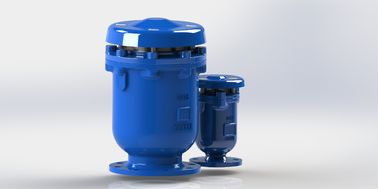 Válvula de aire combinada de hierro dúctil de triple función PN10/16/25 para aguas residuales