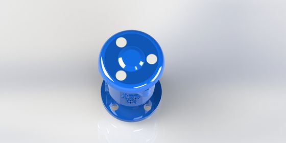 Válvula de liberación de aire combinada de hierro dúctil con flotador de acero inoxidable y sello de asiento resiliente para sistemas de fluidos