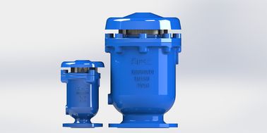 Válvula de liberación de vacío de aire de combinación de conexión de brida roscada PN10-25