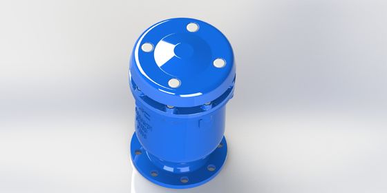 Válvula combinada de purga de aire con clasificación de presión PN10-16-25 con sello resiliente y flotador de acero inoxidable