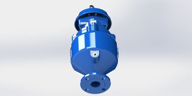 Válvula de purga de aire para aguas residuales DN50-DN200 con resistencia a la presión PN10-PN40