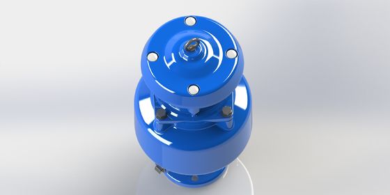 Válvula de liberación de aire para alcantarillado sin fugas con recubrimiento epoxi fusionado para sistemas de aguas residuales