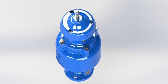 Válvula de liberación de aire para aguas residuales DN50-DN200 con clasificación de temperatura ≤80℃ y rango de presión PN10-PN40 para sistemas de válvulas de aire para aguas residuales