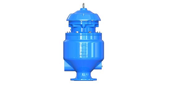 Válvula de liberación de aire de aguas residuales de hierro dúctil con resistencia a altas temperaturas ≤ 80°C y recubrimiento epoxi anticorrosor de unión por fusión para el tratamiento de aguas residuales