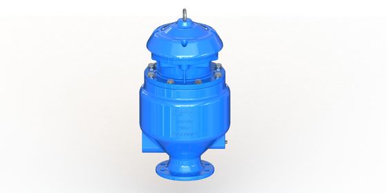 Válvula de liberación de aire de aguas residuales de hierro dúctil con resistencia a altas temperaturas ≤ 80°C y anticorrosión para sistemas de aguas residuales