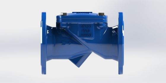 Válvula de verificación swing flex con clasificación de presión PN16, cuerpo de hierro dúctil y material de sellado EPDM para aplicaciones acuáticas