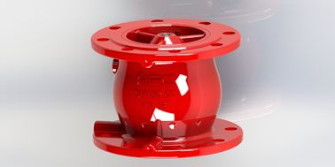 Válvula de control de tipo boquilla roja / azul con martillo anti-agua y función de prevención de retroceso