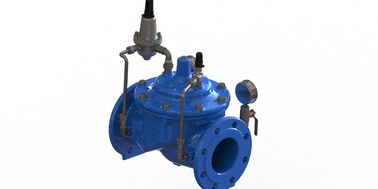 Válvula reductora de presión de agua de diafragma con piloto P200 de acero inoxidable 304