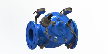 EN1092-2 Epoxi recubrido GGG50 válvula reductora de presión de agua refuerzo de nylon con diafragma EPDM