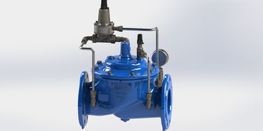 2-40 pulgadas PN25 Control de presión de la válvula de mantenimiento de presión de hierro flexible