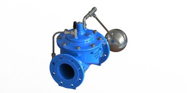 Válvula de control de flotador remota fabricada en acero inoxidable 304 y caucho EPDM para facilitar el mantenimiento