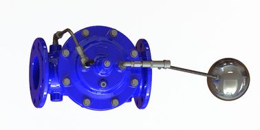 Válvula de control de flotador remota fabricada en acero inoxidable 304 y caucho EPDM para facilitar el mantenimiento