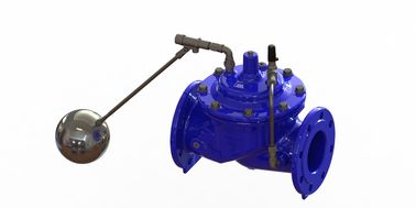 GGG50 Materiales EN1074-5 Características de flujo lineal de la brida válvula de control de flotación para el sector industrial