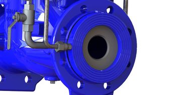Válvula de control de flujo del diafragma de refuerzo de nylon de acero inoxidable hierro dúctil EN1074-5