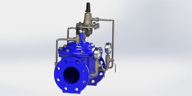 SS304 Válvula de control de flujo operada por piloto PN10/16/25 Ral5005 Para el rango de temperatura de 0 a 80 °F