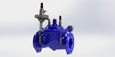 El sistema de control de flujo de la válvula de control de flujo de A400 sellado EPDM azul RAL5005