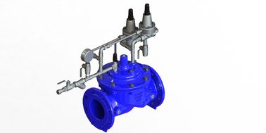 Válvula de control para el tratamiento del agua de anticipación de oleaje de conexión de extremo de brida de goma EPDM
