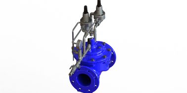 Valvula de anticipación de la oleada del diafragma de refuerzo de nylon Ral5005 Diafragma de goma EPDM azul