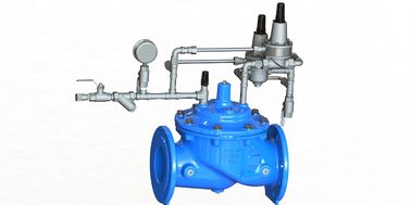 Válvula de control de presión exacta para anticipar el aumento de presión Dinámicamente EPDM PN10-25 Azul EN1074-5