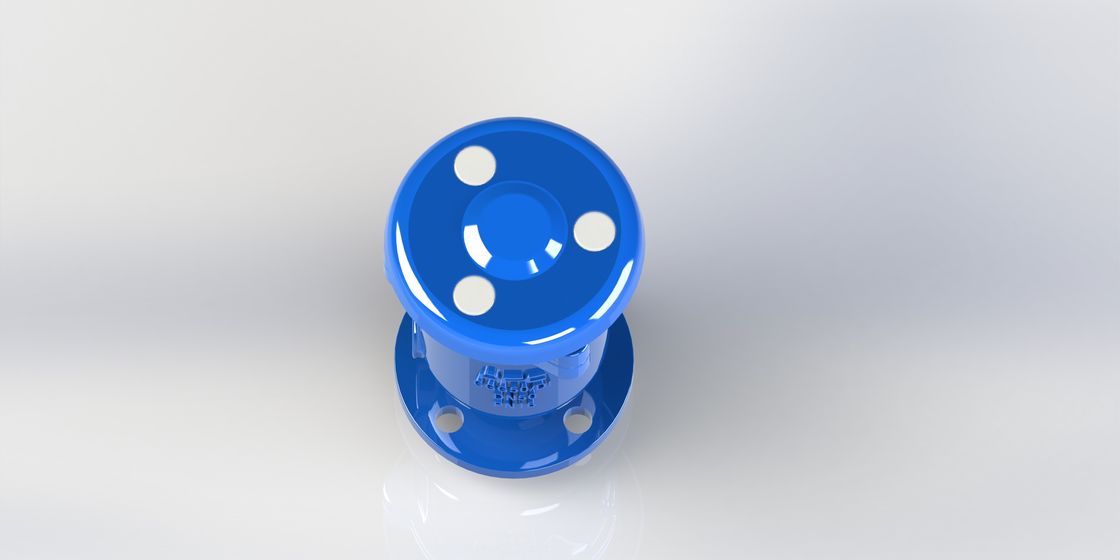 Válvula de liberación de aire combinada de hierro dúctil con flotador de acero inoxidable y sello de asiento resiliente para sistemas de fluidos