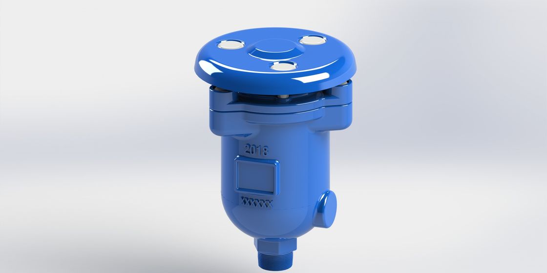 Válvula de liberación de aire combinada de hierro dúctil duradero con clasificación de presión PN10-16-25 en tamaños de 50-300 mm para ventilación de aire eficiente