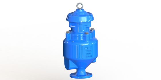 Válvula de liberación de aire de aguas residuales de hierro dúctil con conexión de brida/hielo para sistemas de aguas residuales DN50-DN200